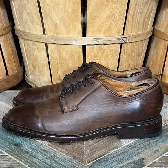 Frye Jones Burnished Brown Leather Lace-Up Derby Oxfords Shoes Mens Size 11 main image 10